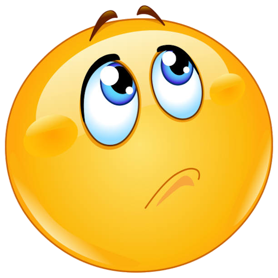 Smiley reflexion inquiet carre 568 Smiley reflexion inquiet carre 568