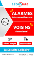 Plaquette extérieure dissuasive très petite Plaquette extérieure dissuasive très petite